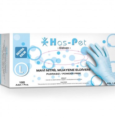 HASPET EKSTRA KALIN NİTRİL ELDİVEN